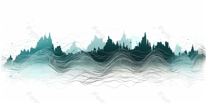 城市背景线条波浪底纹背景图,插画/手绘图,插画/手绘图库,插画/手绘图下载,插画/手绘